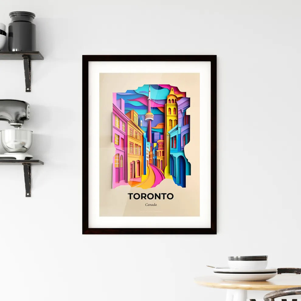 Vivid Toronto, Canada, Framed Wall Art