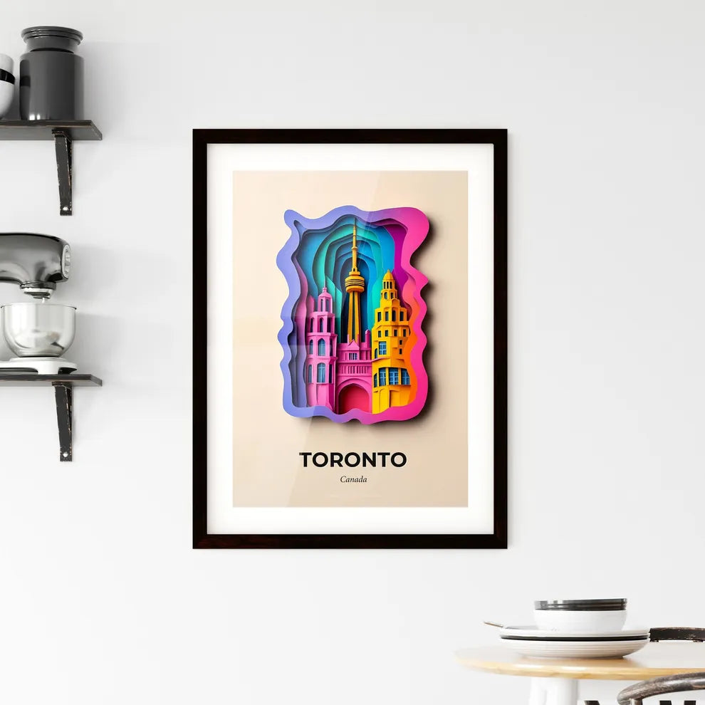 Vivid Toronto, Canada, Framed Wall Art