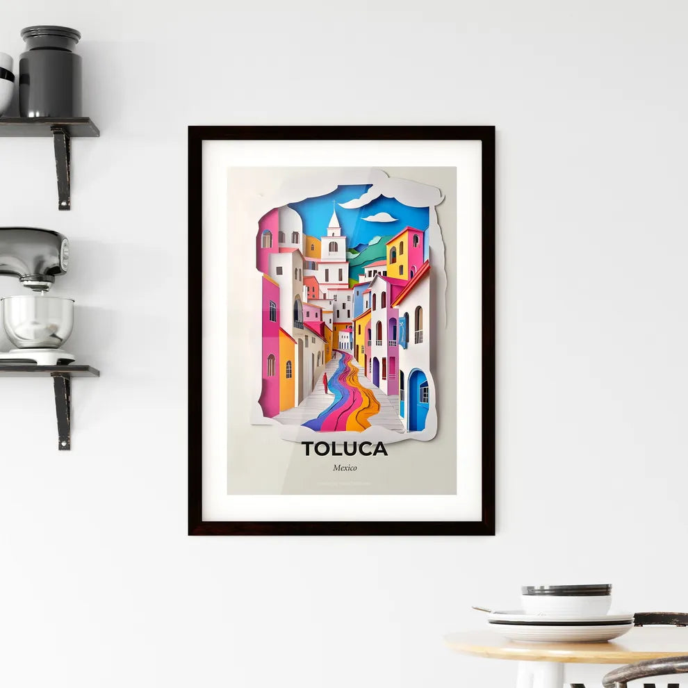 Vivid Toluca, Mexico, Framed Wall Art