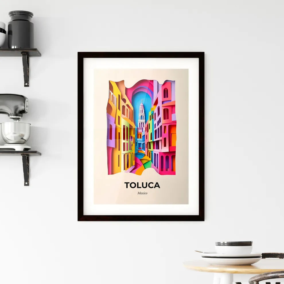 Vivid Toluca, Mexico, Framed Wall Art
