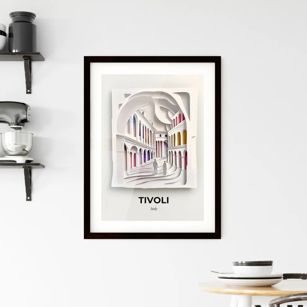 Vivid Tivoli, Italy, Framed Wall Art