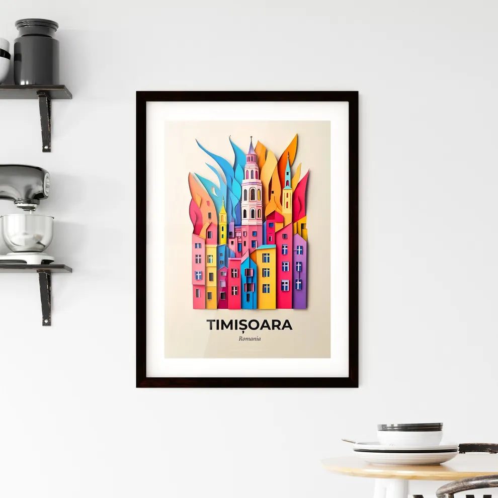 Vivid Timișoara, Romania, Framed Wall Art