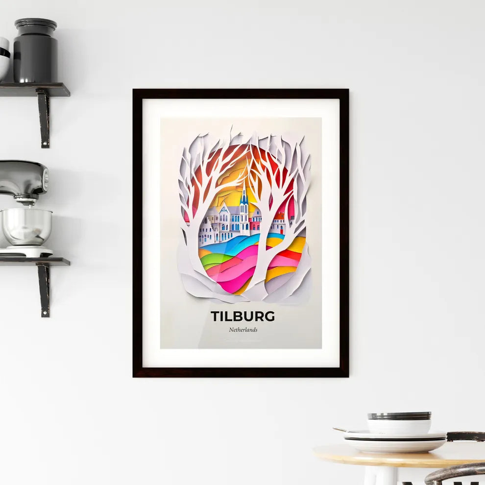 Vivid Tilburg, Netherlands, Framed Wall Art
