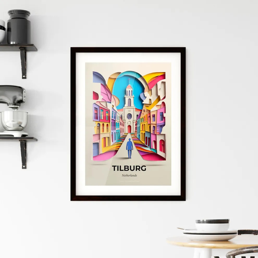 Vivid Tilburg, Netherlands, Framed Wall Art