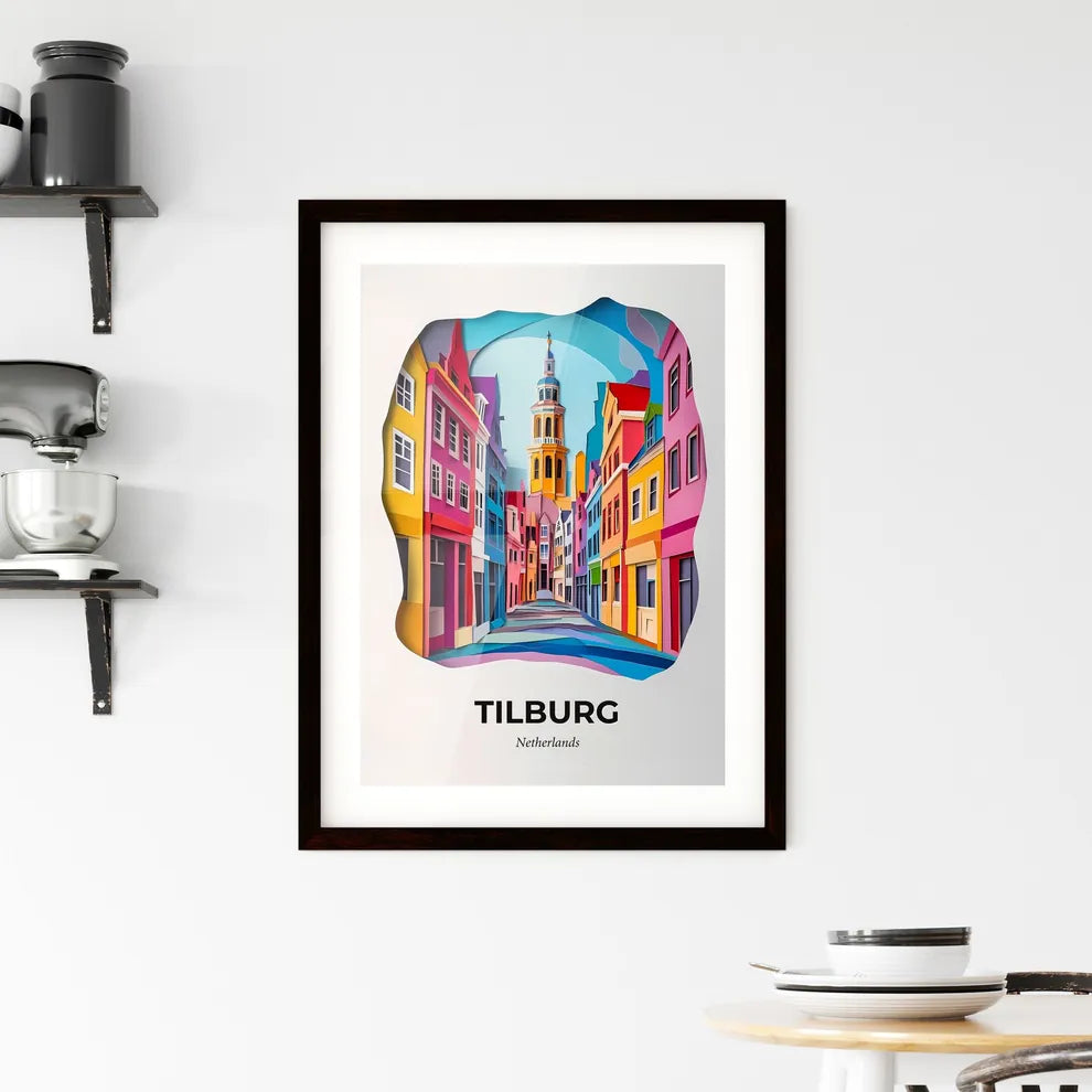 Vivid Tilburg, Netherlands, Framed Wall Art