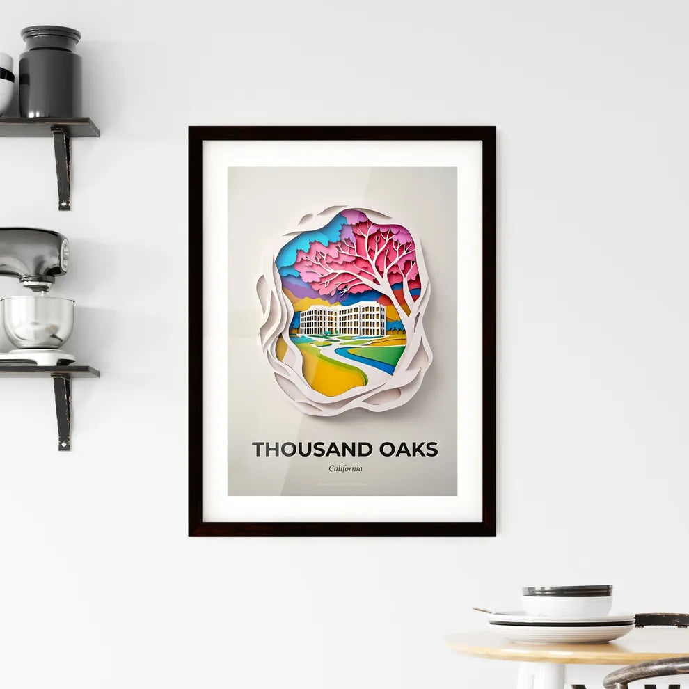 Vivid Thousand Oaks, California, Framed Wall Art