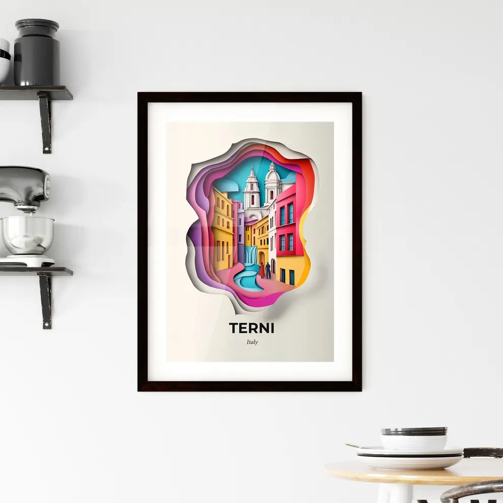 Vivid Terni, Italy, Framed Wall Art