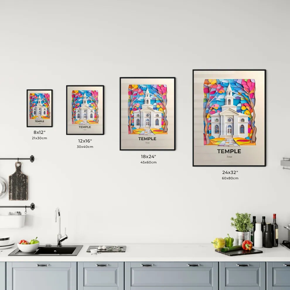 Vivid Temple, Texas, Kitchen Art