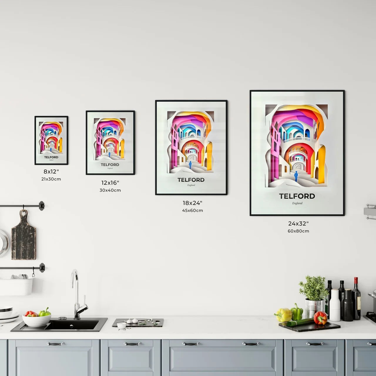 Vivid Telford, England, Kitchen Art