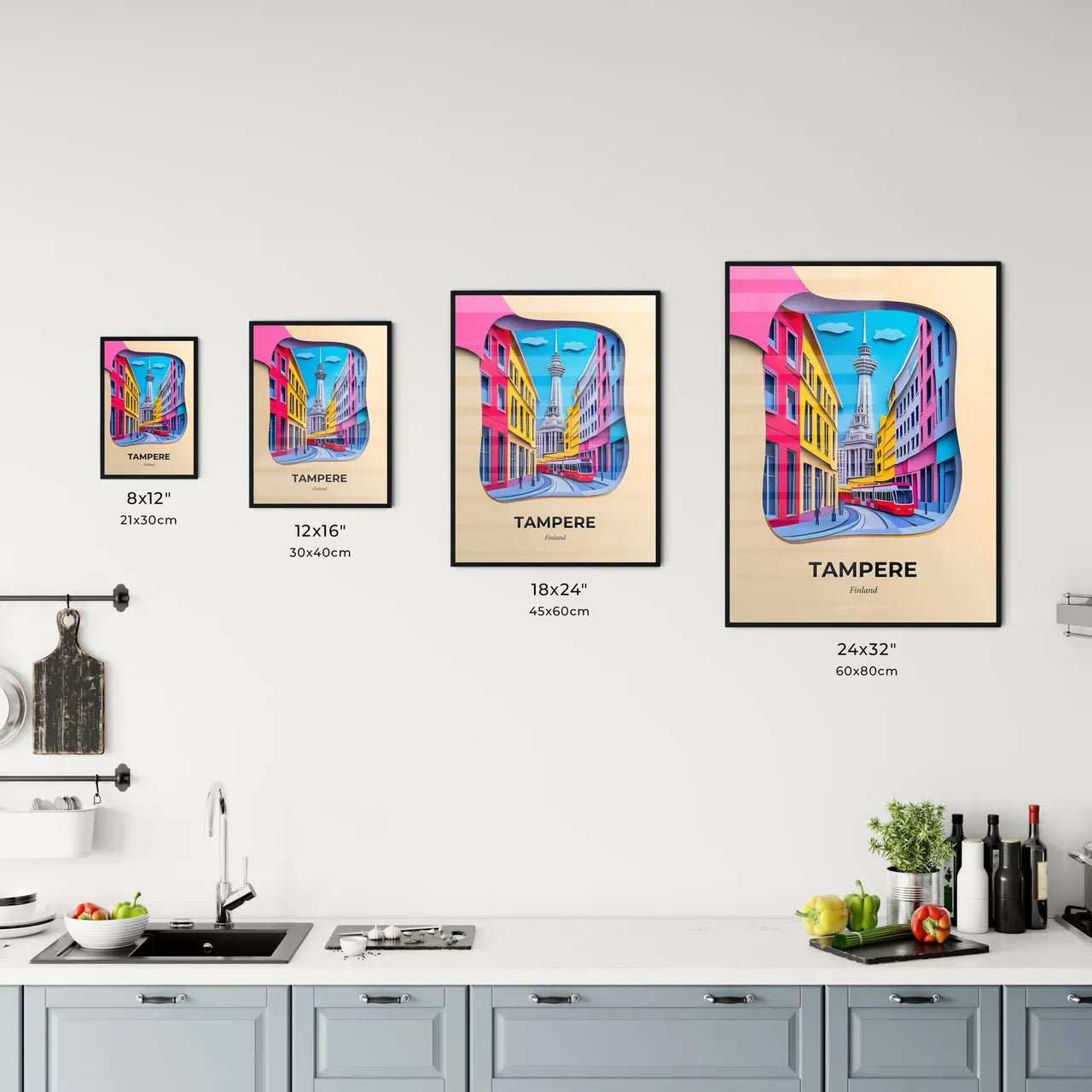 Vivid Tampere, Finland, Kitchen Art