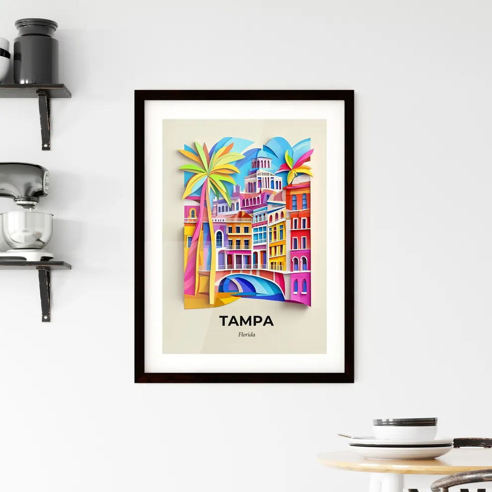 Vivid Tampa, Florida, Framed Wall Art