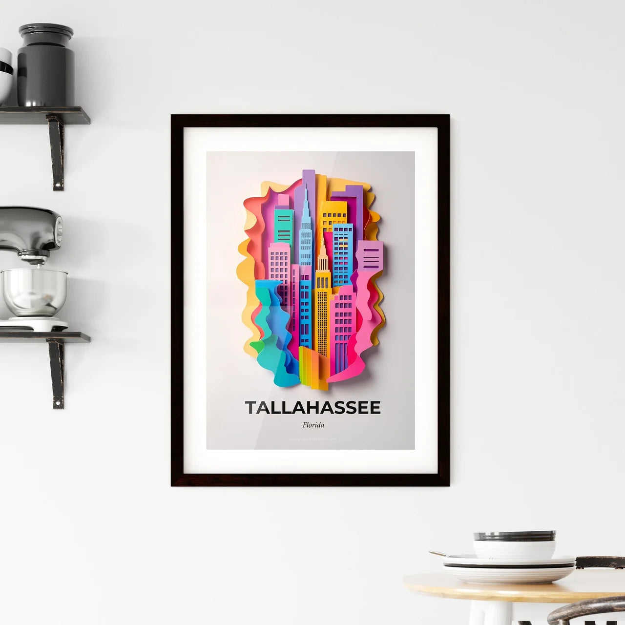 Vivid Tallahassee, Florida, Framed Wall Art