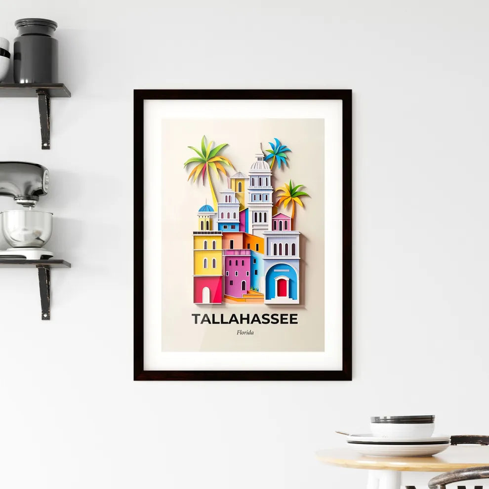 Vivid Tallahassee, Florida, Framed Wall Art