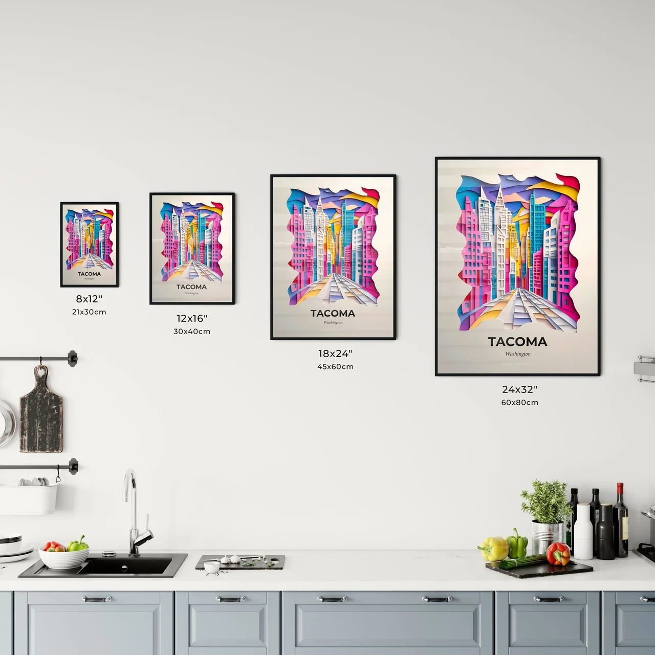 Vivid Tacoma, Washington, Kitchen Art