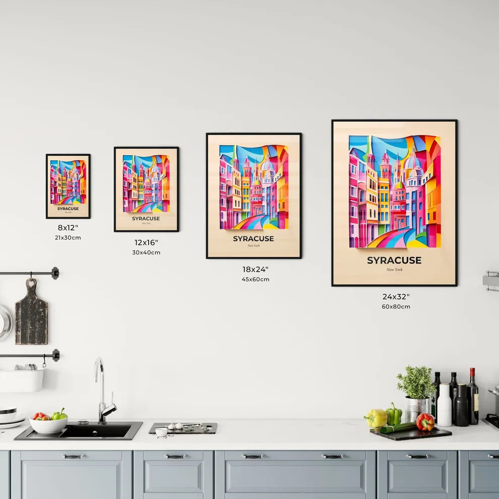 Vivid Syracuse, New York, Kitchen Art