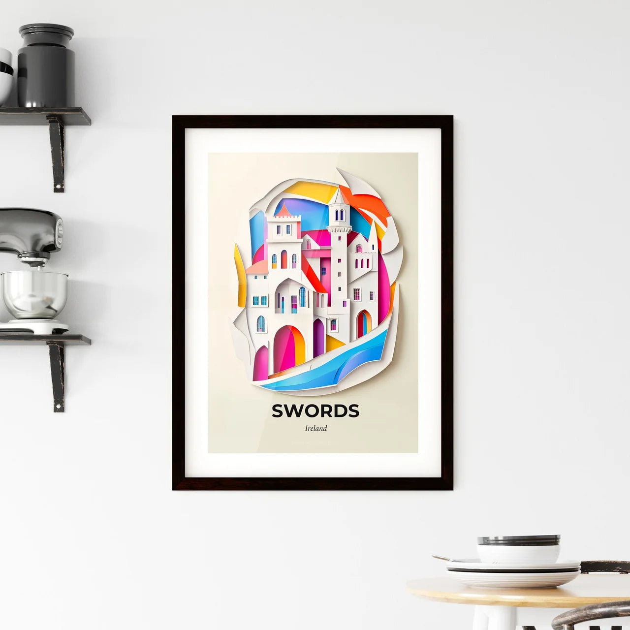 Vivid Swords, Ireland, Framed Wall Art