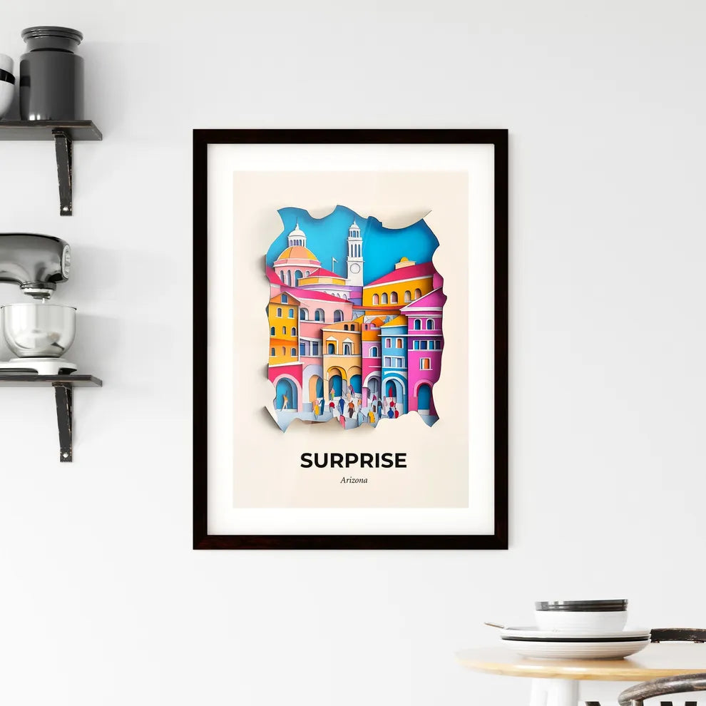 Vivid Surprise, Arizona, Framed Wall Art