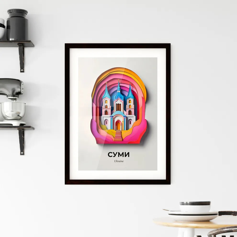 Vivid Sumy, Ukraine, Framed Wall Art