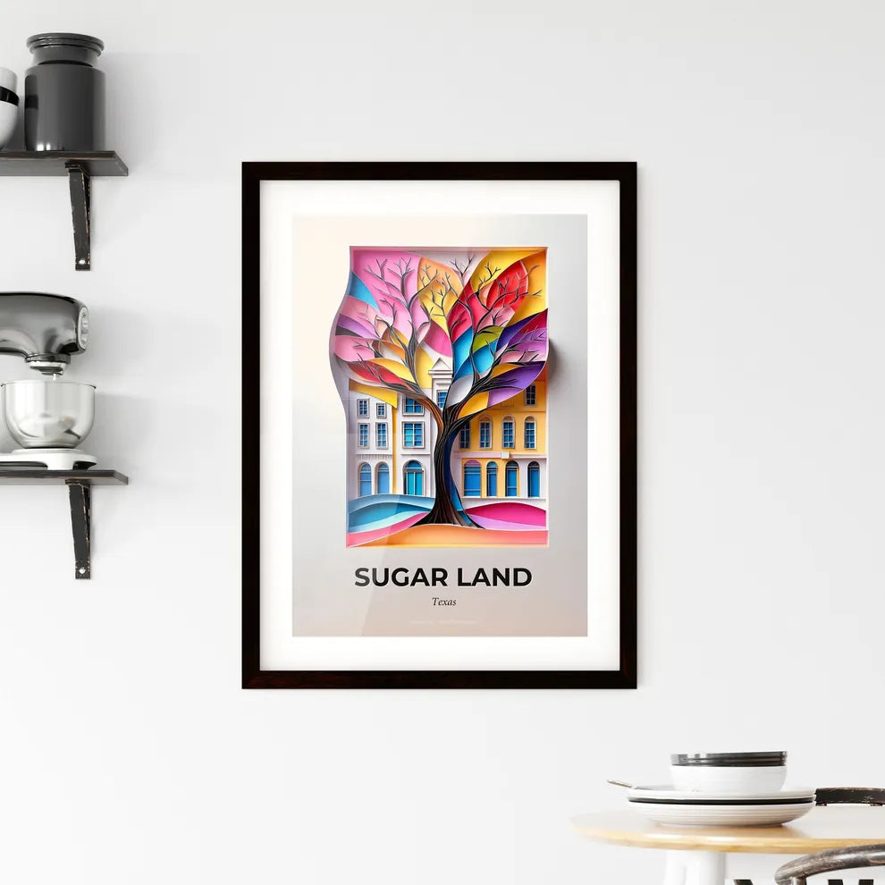 Vivid Sugar Land, Texas, Framed Wall Art