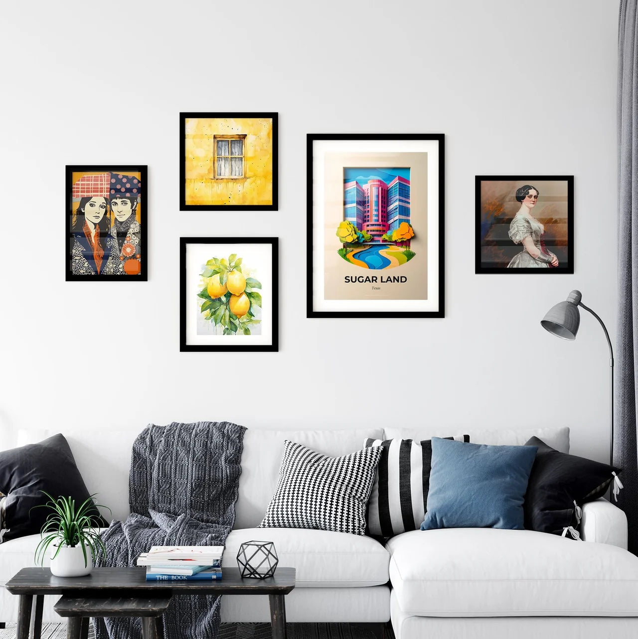 Vivid Sugar Land, Texas, Premium Framed Prints