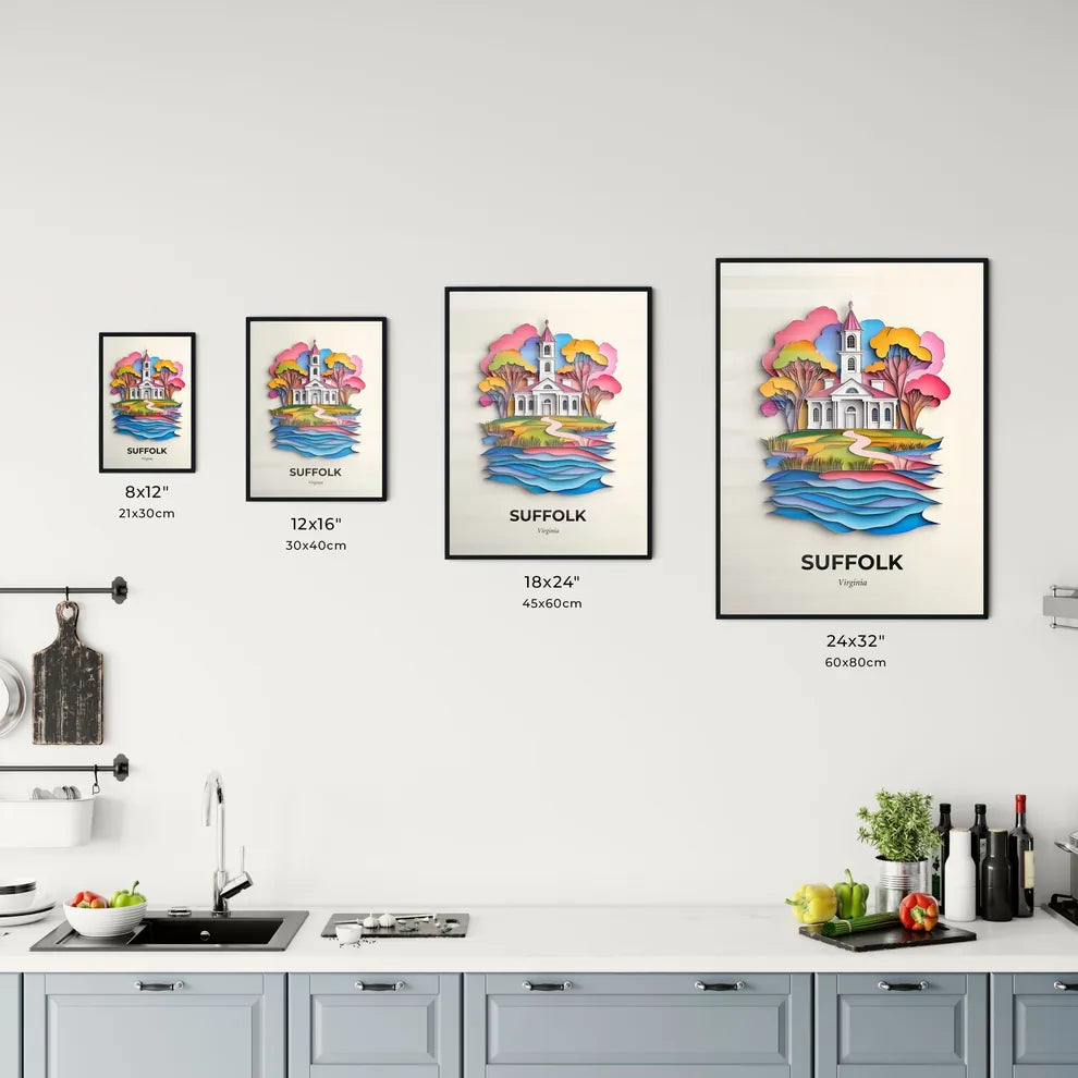 Vivid Suffolk, Virginia, Kitchen Art