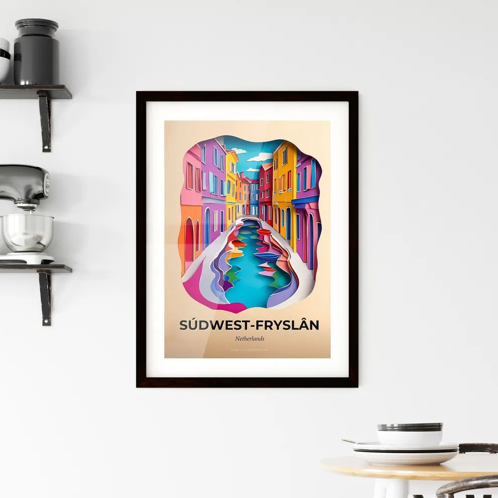 Vivid Súdwes, Framed Wall Art