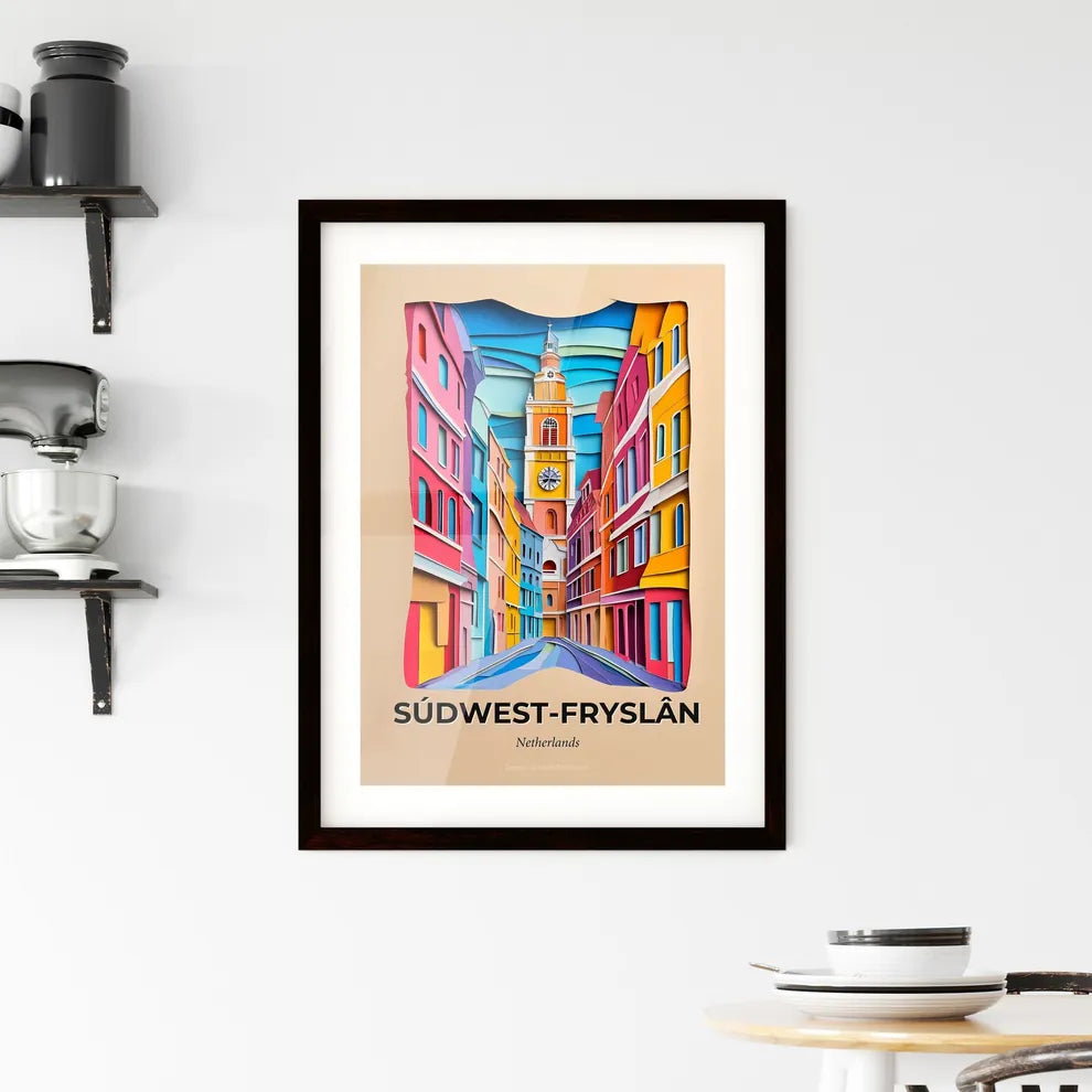 Vivid Súdwes, Framed Wall Art