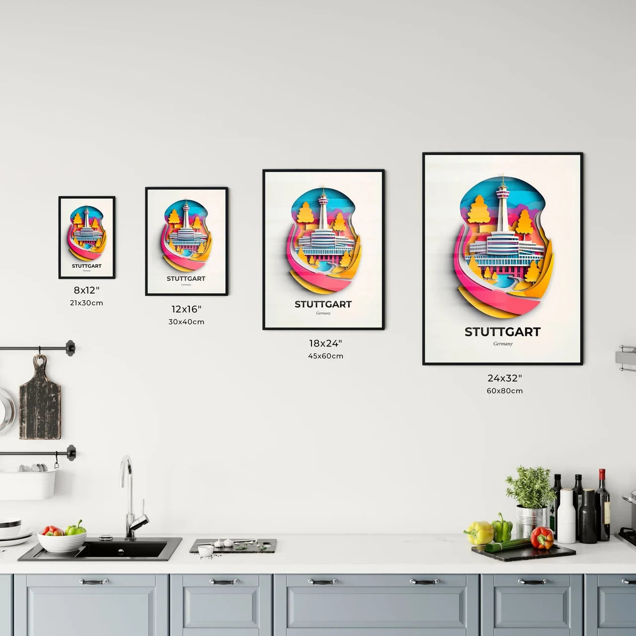 Vivid Stuttgart, Germany, Kitchen Art