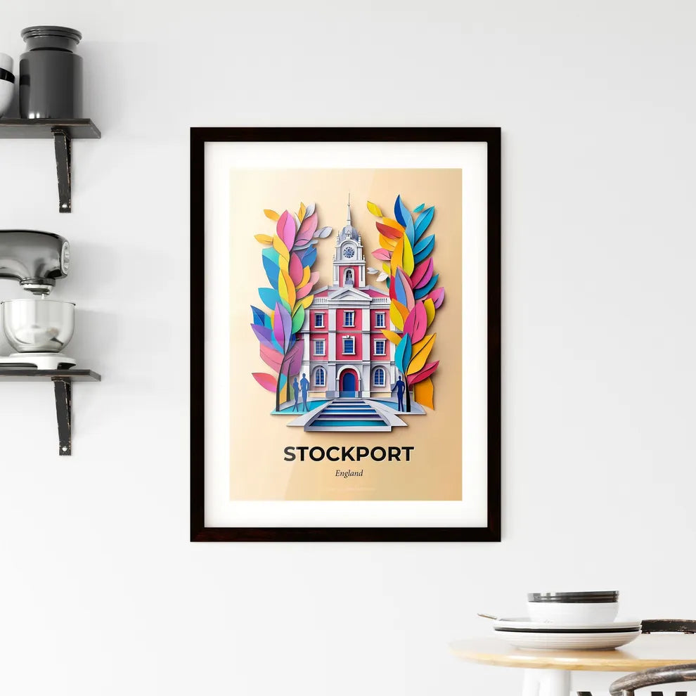 Vivid Stockport, England, Framed Wall Art