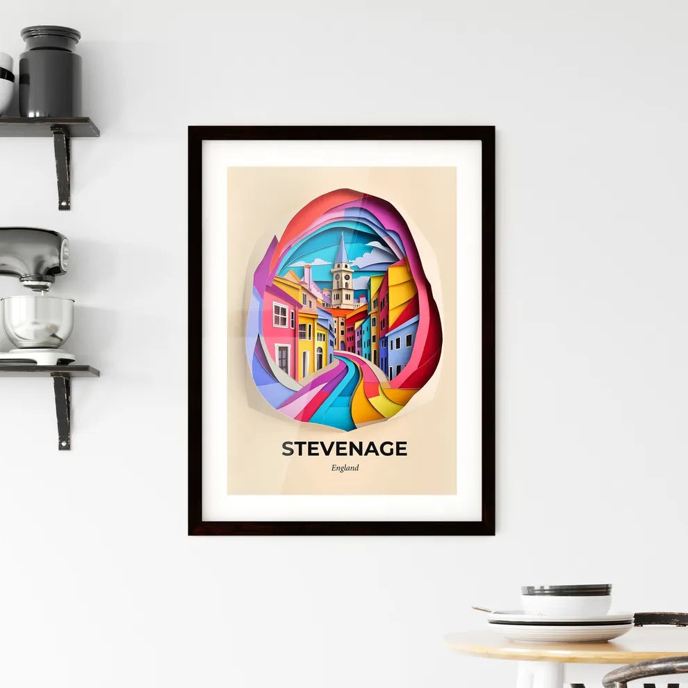 Vivid Stevenage, England, Framed Wall Art
