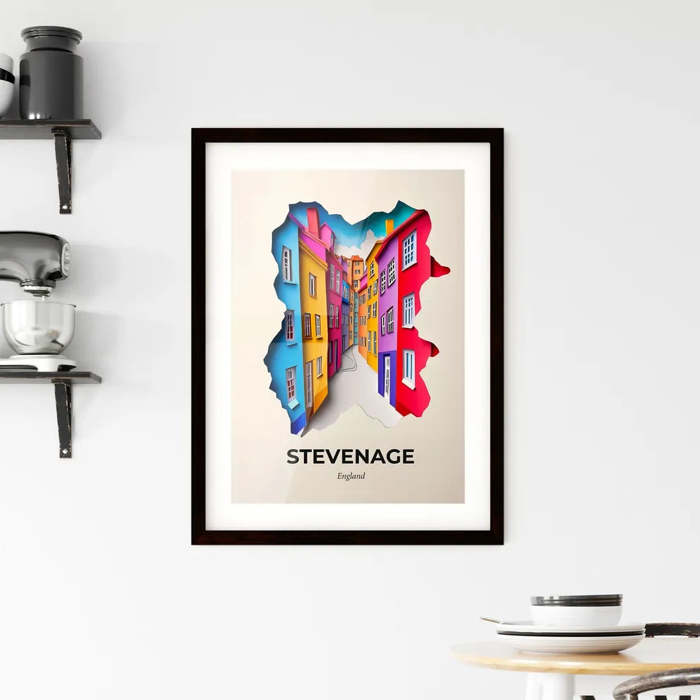 Vivid Stevenage, England, Framed Wall Art