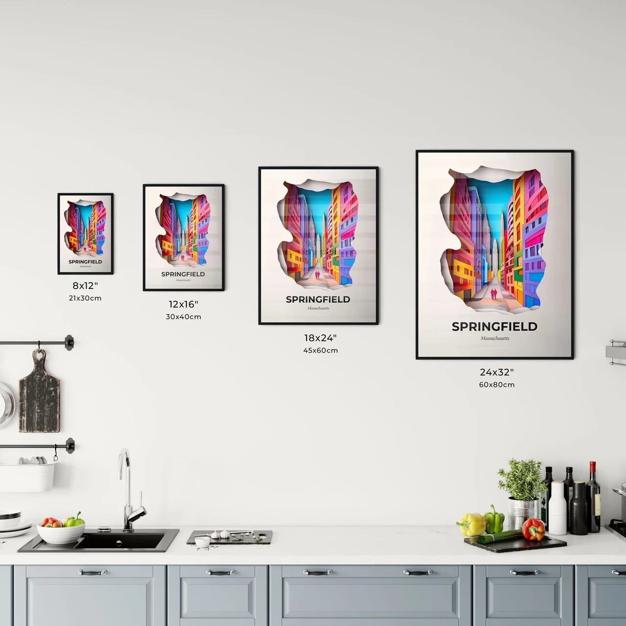 Vivid Springfield, Massachusetts, Kitchen Art