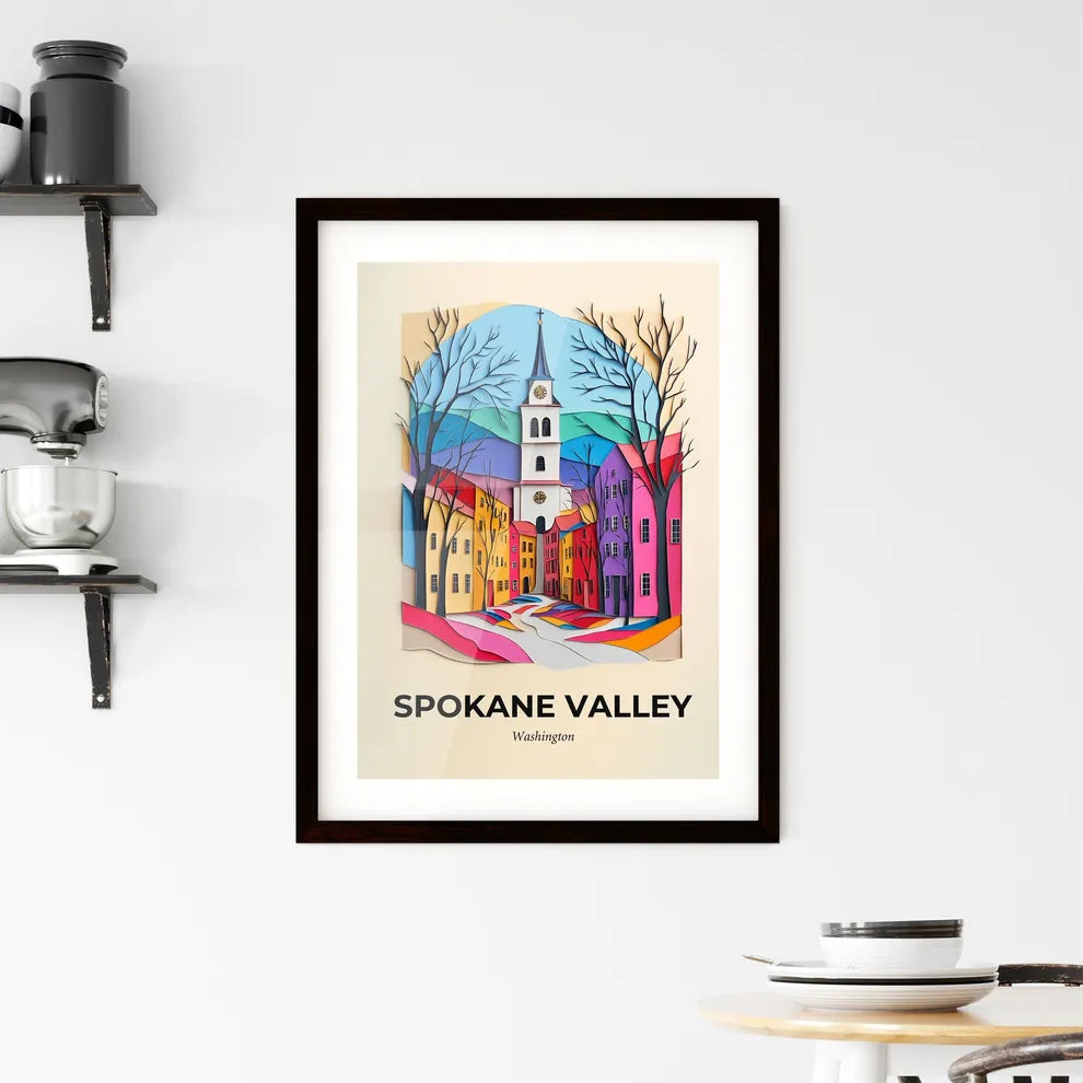 Vivid Spokane Valley, Washington, Framed Wall Art