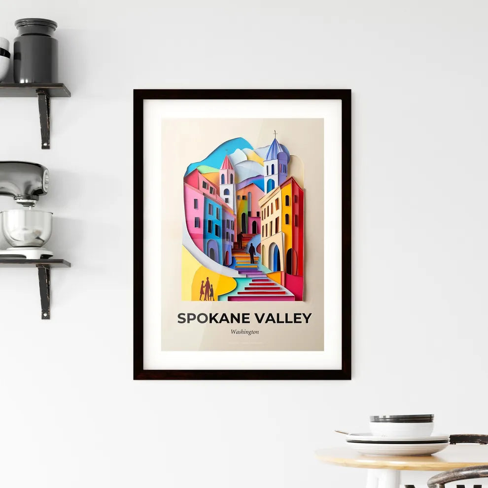 Vivid Spokane Valley, Washington, Framed Wall Art