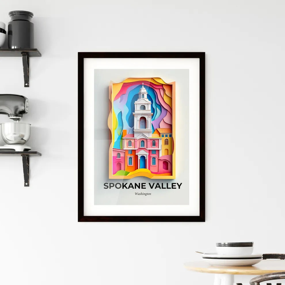 Vivid Spokane Valley, Washington, Framed Wall Art