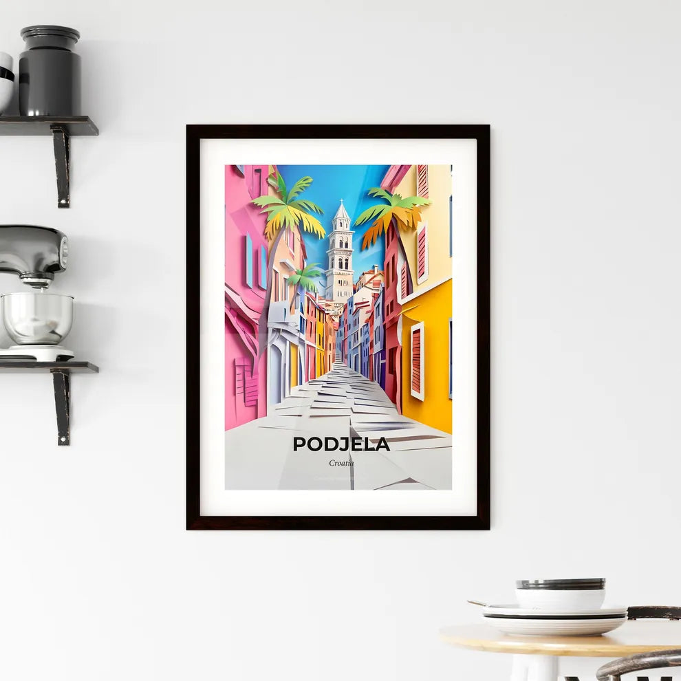 Vivid Split , Croatia, Framed Wall Art