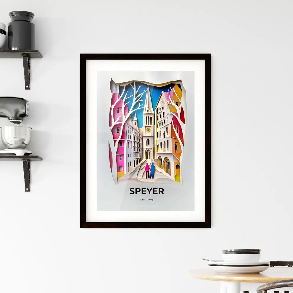 Vivid Speyer, Germany, Framed Wall Art