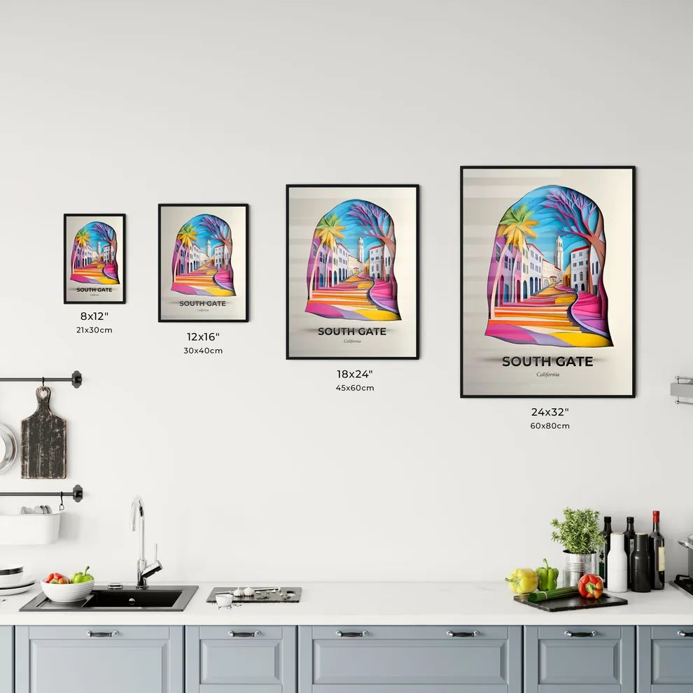 Vivid South Gate, California, Kitchen Art