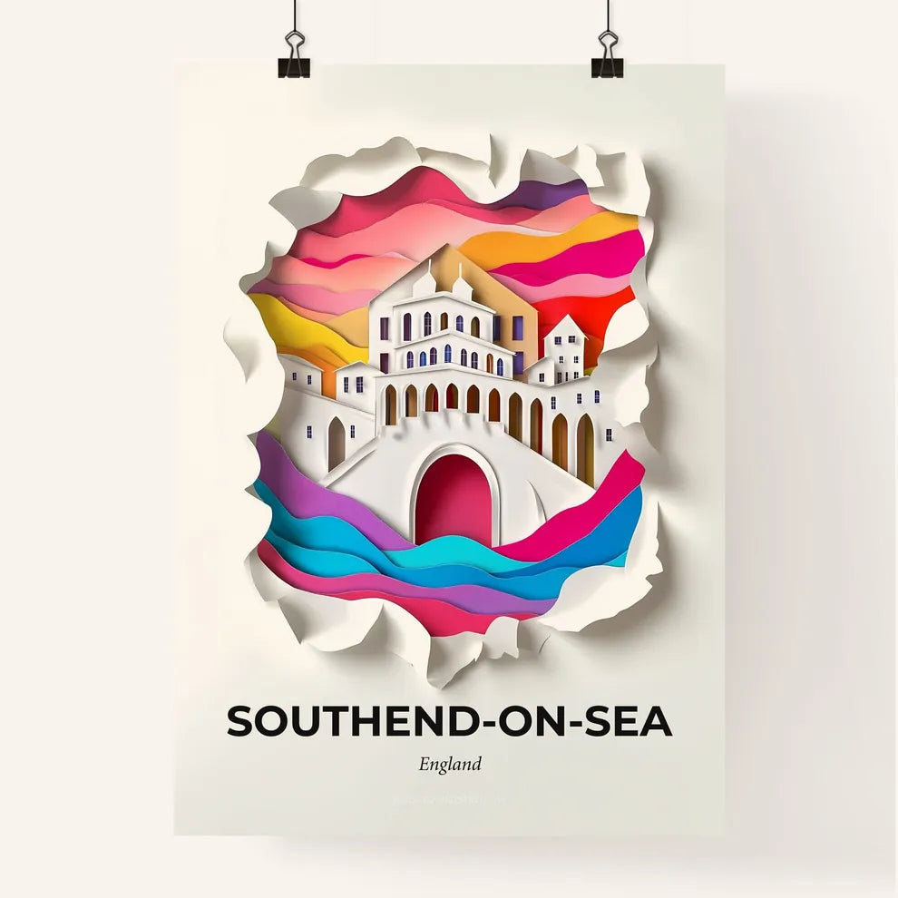 Vivid Southen, Colorful Poster