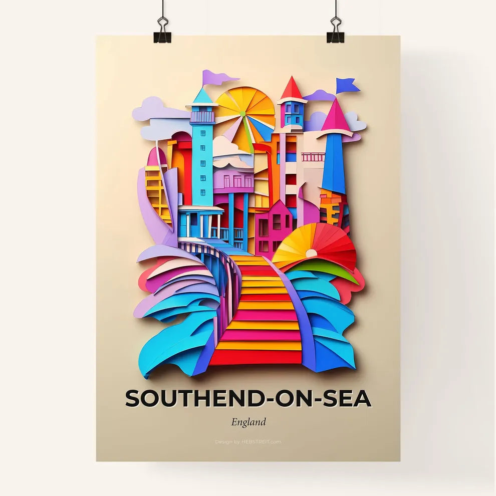 Vivid Southen, Colorful Poster