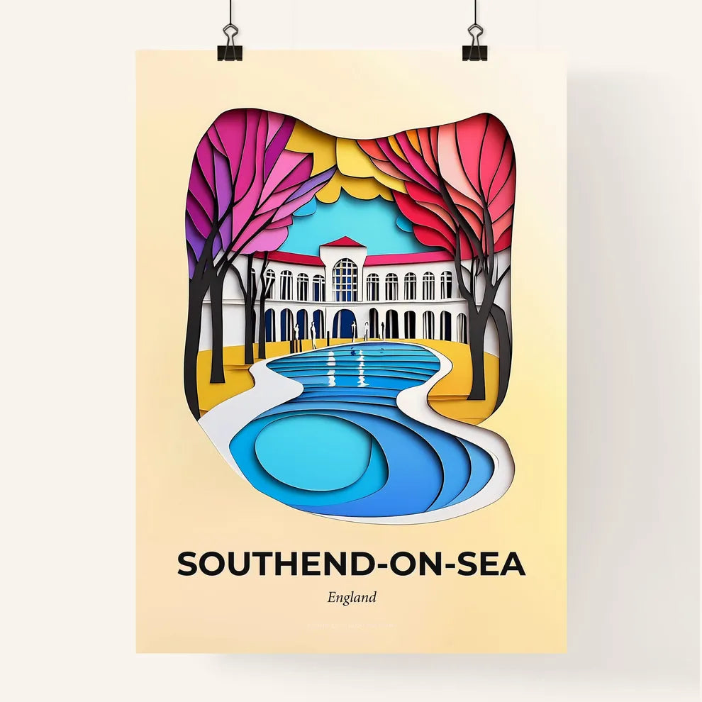 Vivid Southen, Colorful Poster