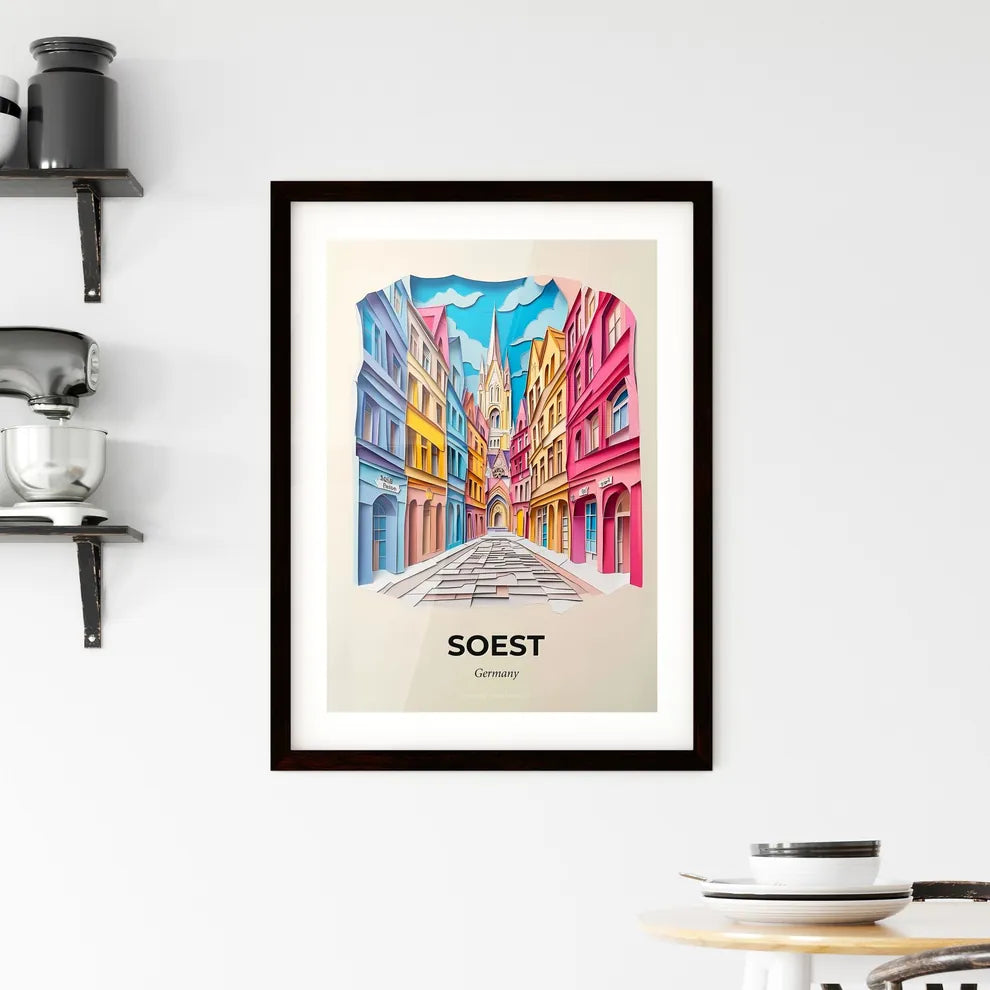 Vivid Soest, Germany, Framed Wall Art