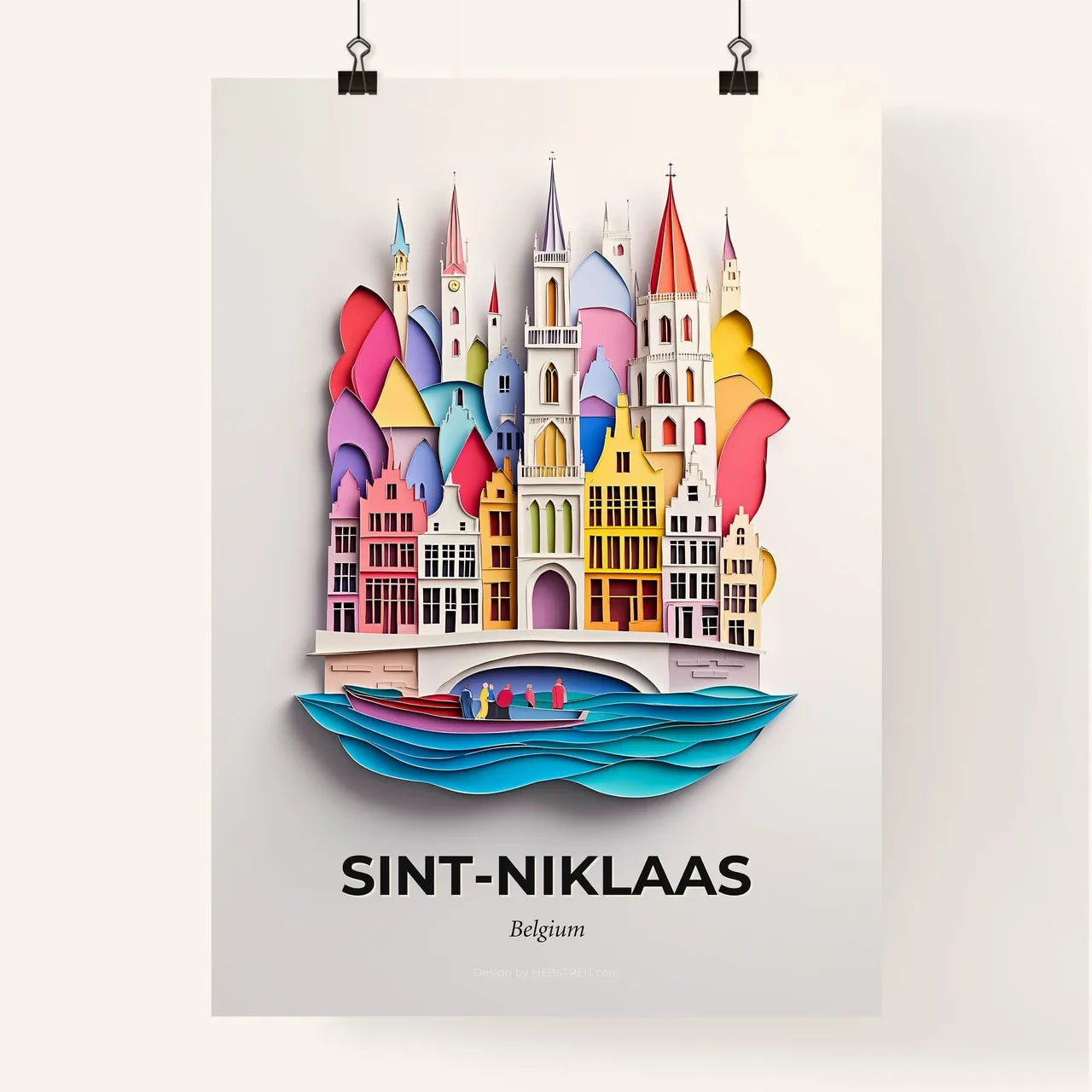 Vivid Sin, Colorful Poster