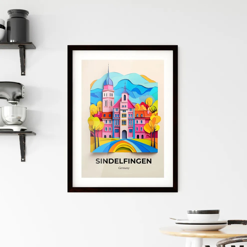 Vivid Sindelfingen, Germany, Framed Wall Art