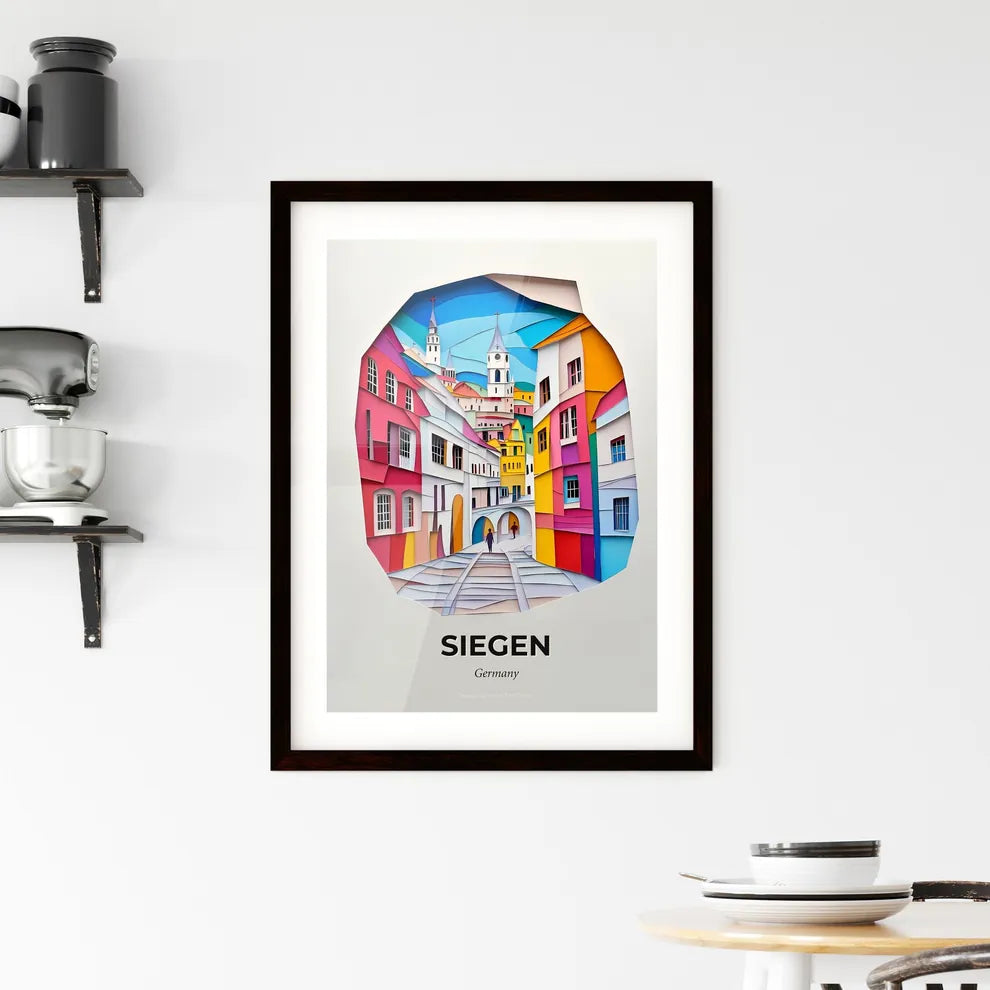 Vivid Siegen, Germany, Framed Wall Art