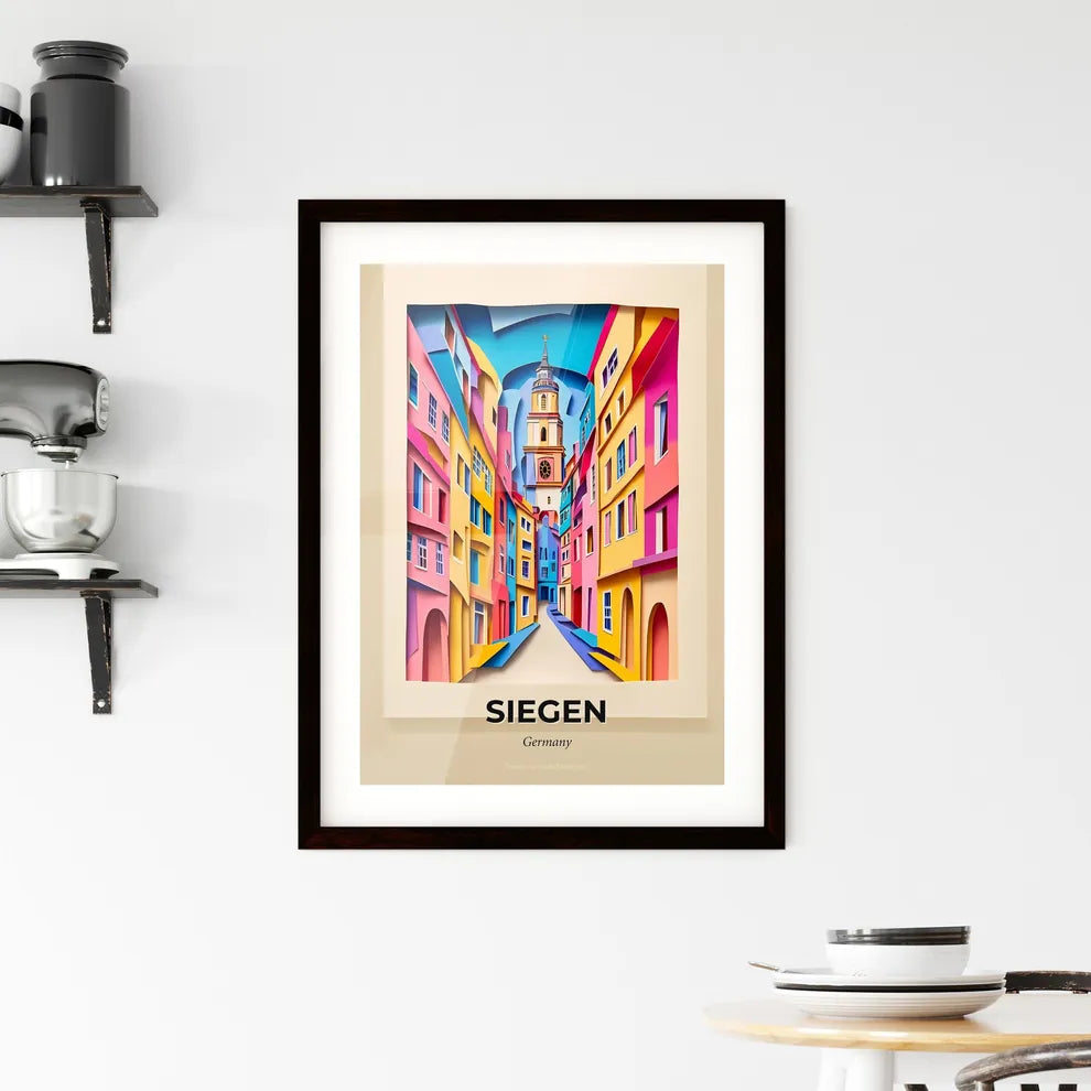 Vivid Siegen, Germany, Framed Wall Art