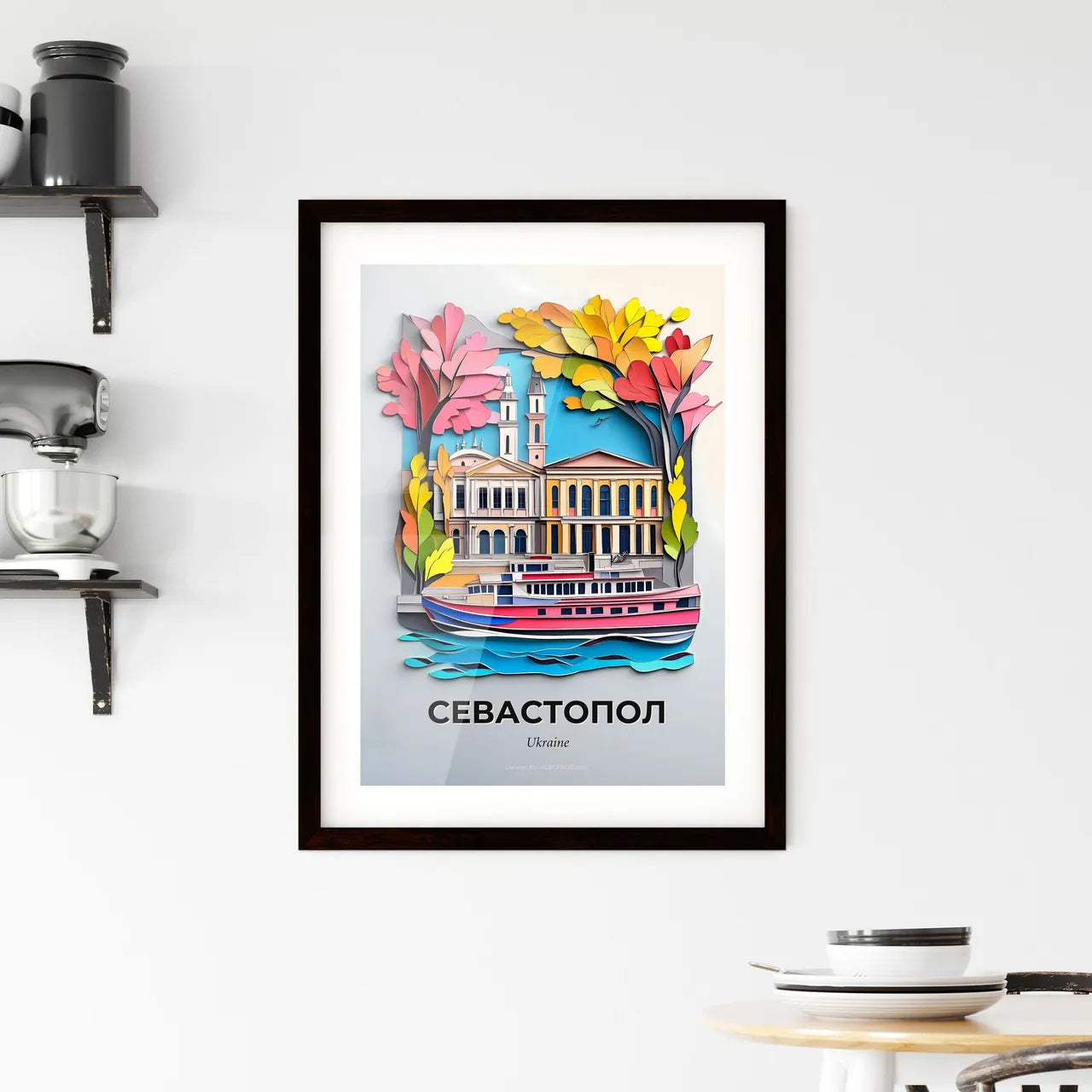 Vivid Sevastopol, Ukraine, Framed Wall Art