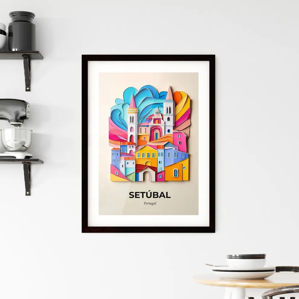 Vivid Setúbal, Portugal, Framed Wall Art