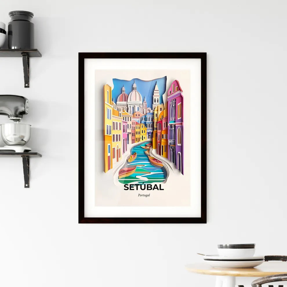 Vivid Setúbal, Portugal, Framed Wall Art