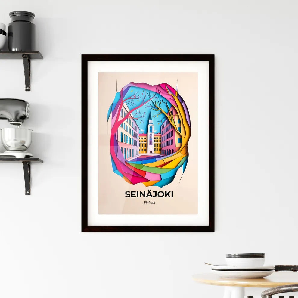 Vivid Seinäjoki, Finland, Framed Wall Art